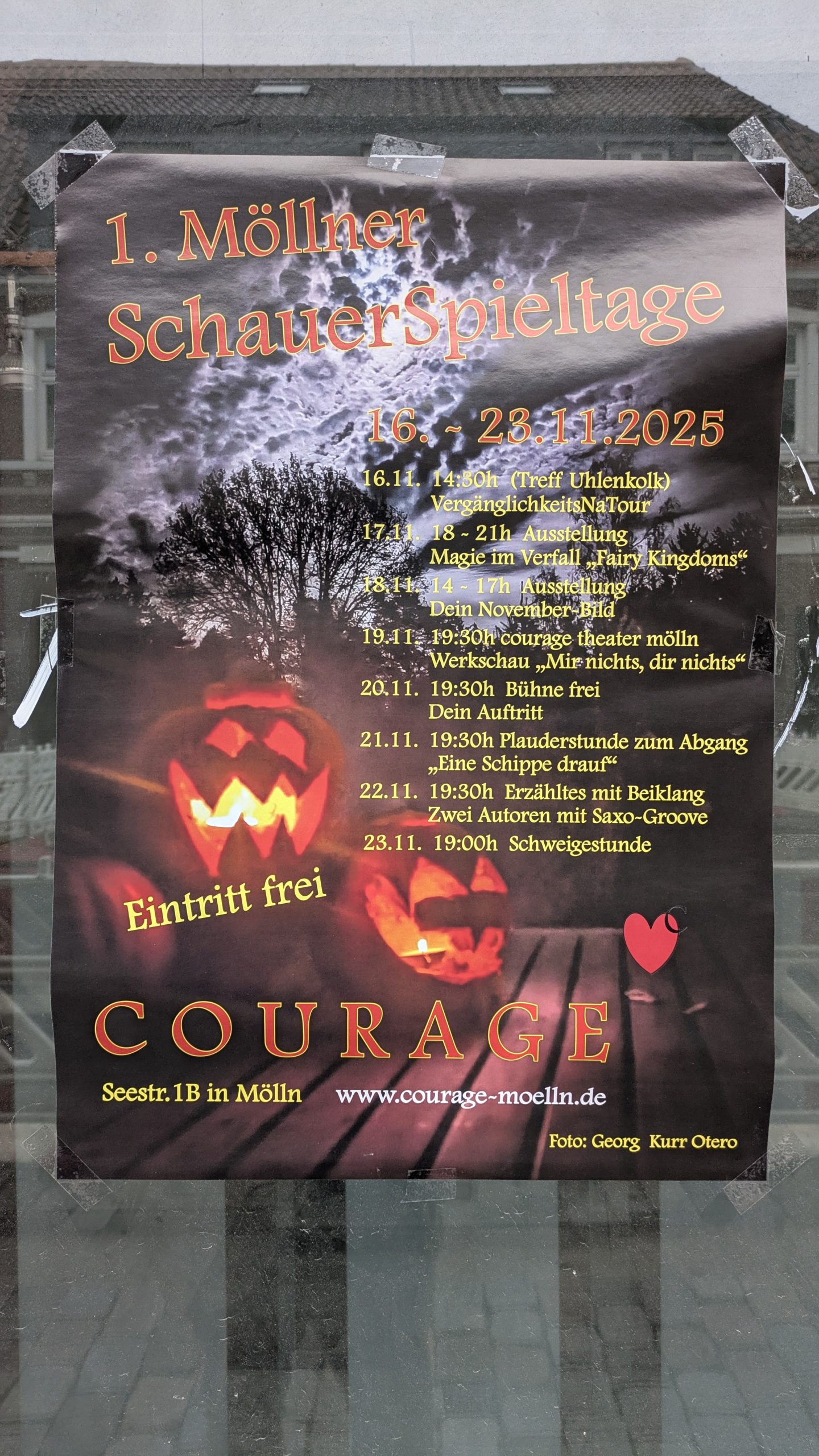 22.11.25: Erzähltes mit Beiklang – zwei Autoren mit Saxophonbegleitung