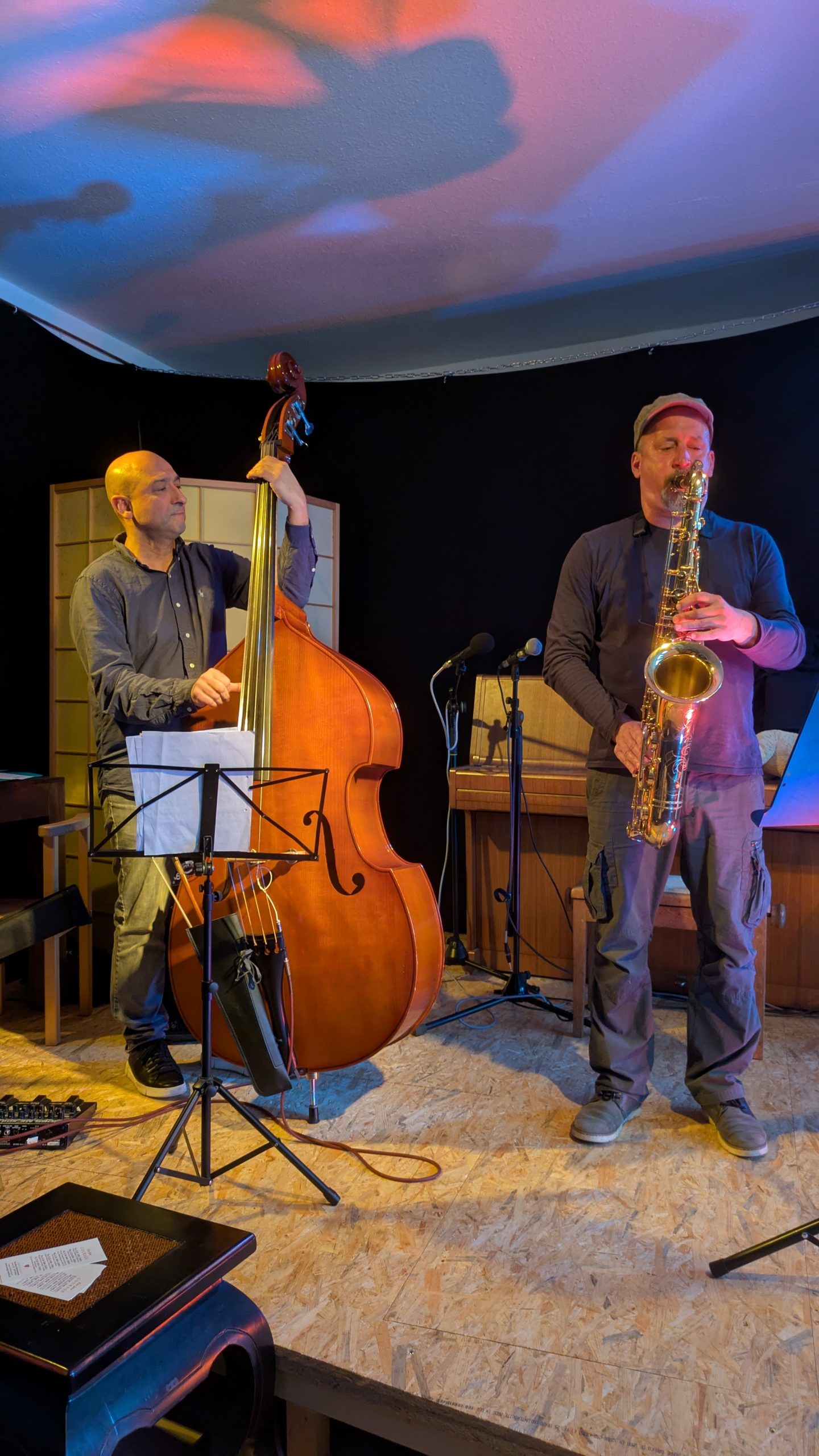 01.02.2026: Ein Jahr Courage Mölln: Jazz-Duo-Gig als Eröffnung der Open Stage